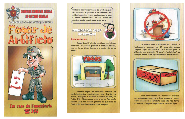 Dicas do Corpo de Bombeiro